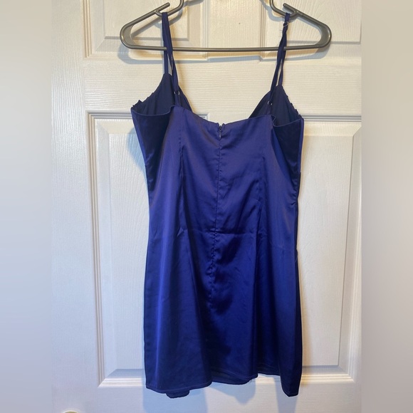 Newww!!Beginning Boutique Honey Navy Mini Dress Size 6 - Picture 8 of 11
